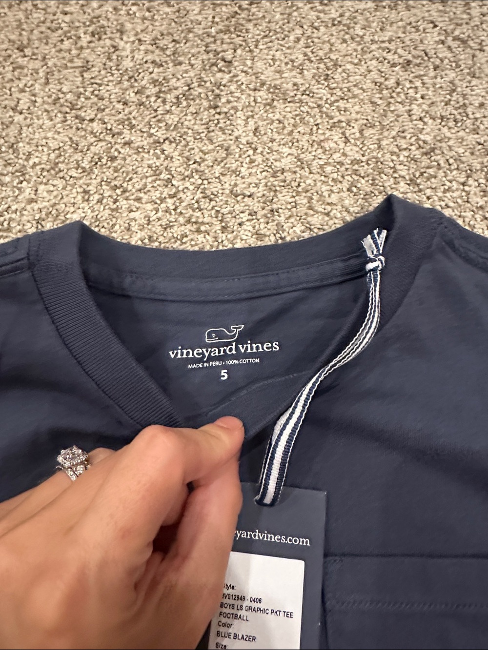 Vineyard Vines Kids Logo Tees Bundle size 5 - Picture 7 of 10